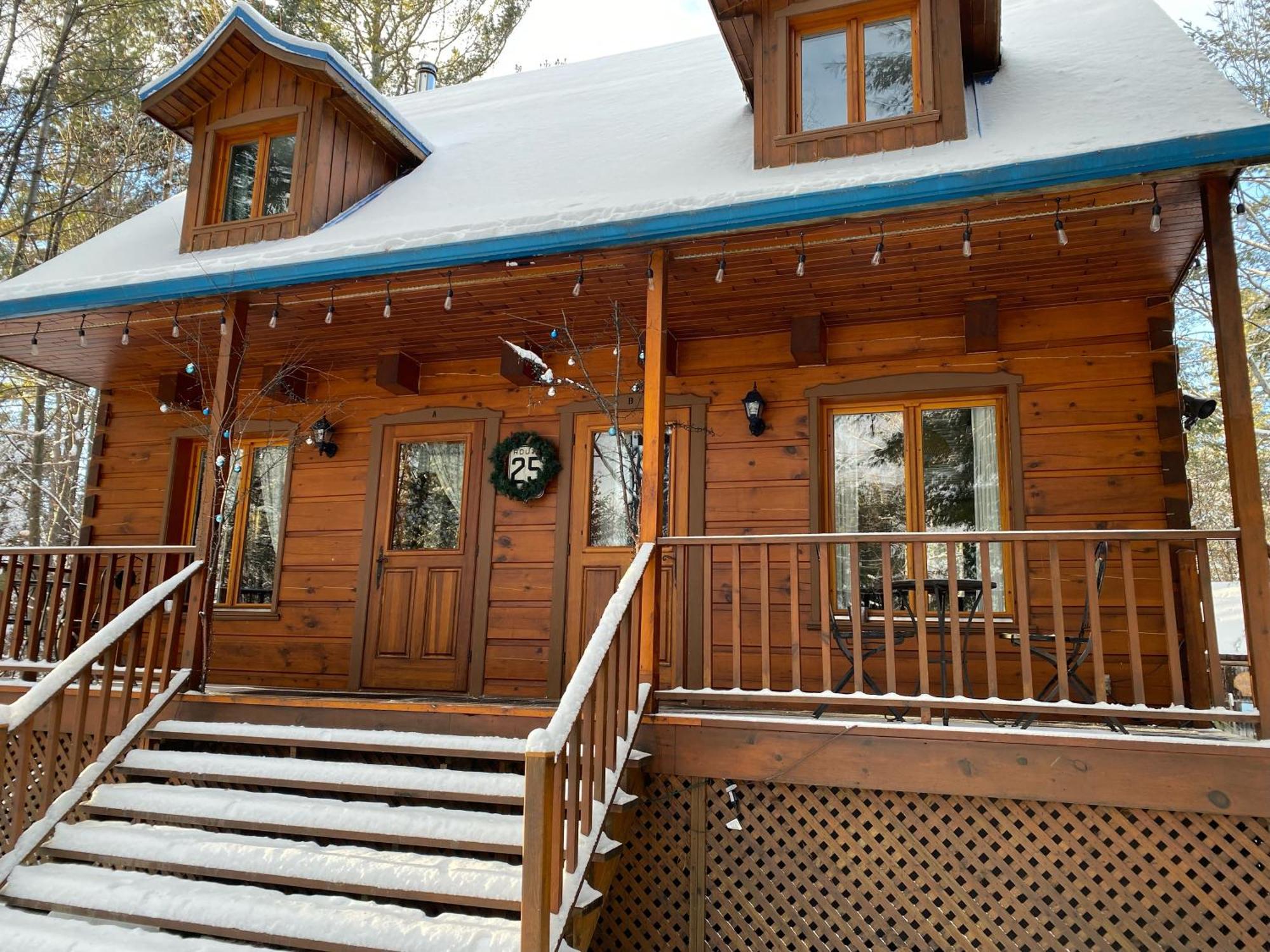 Les Chalets Sur Le Cap Saint Joachim 외부 사진